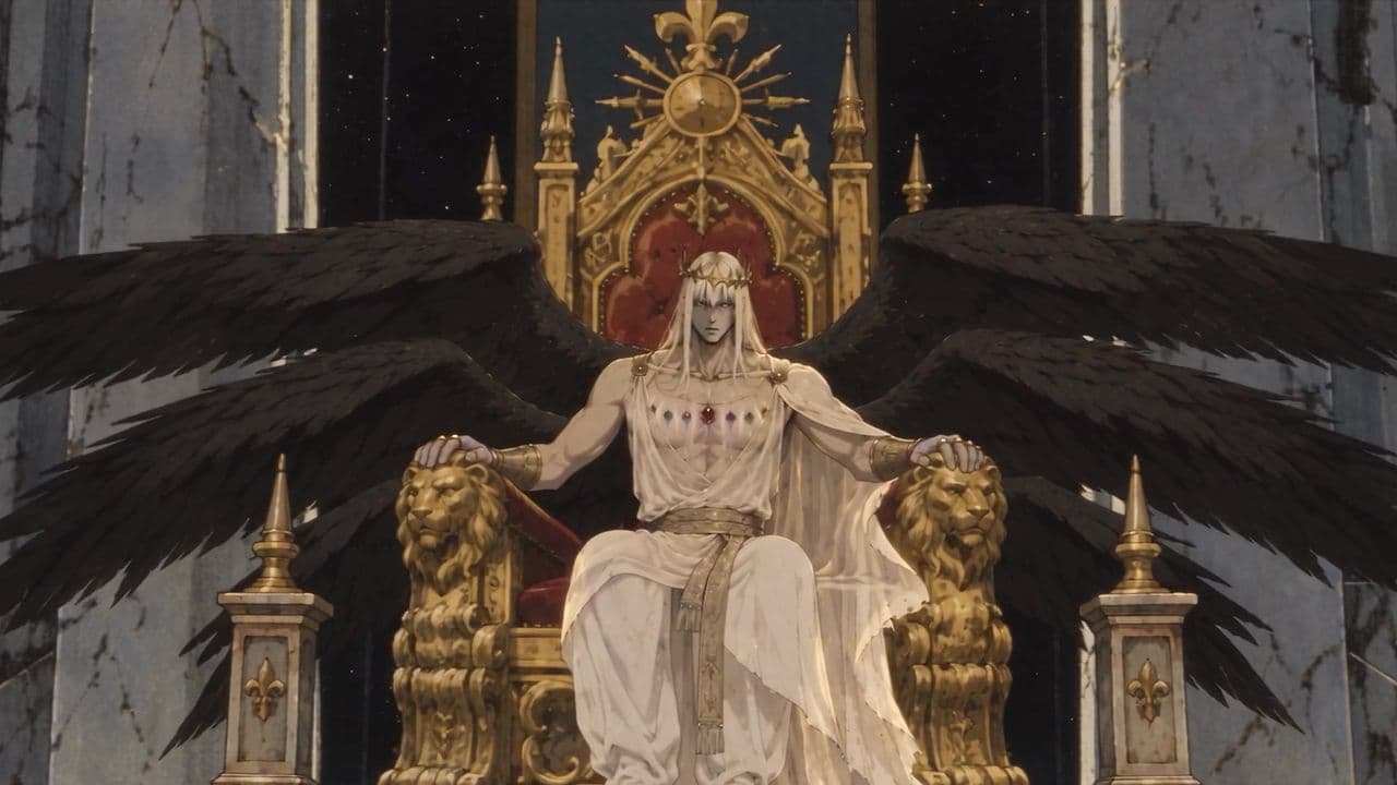 Reference @Image6: throne