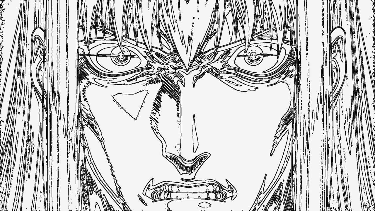 Lucifer close-up: the ink drawing
