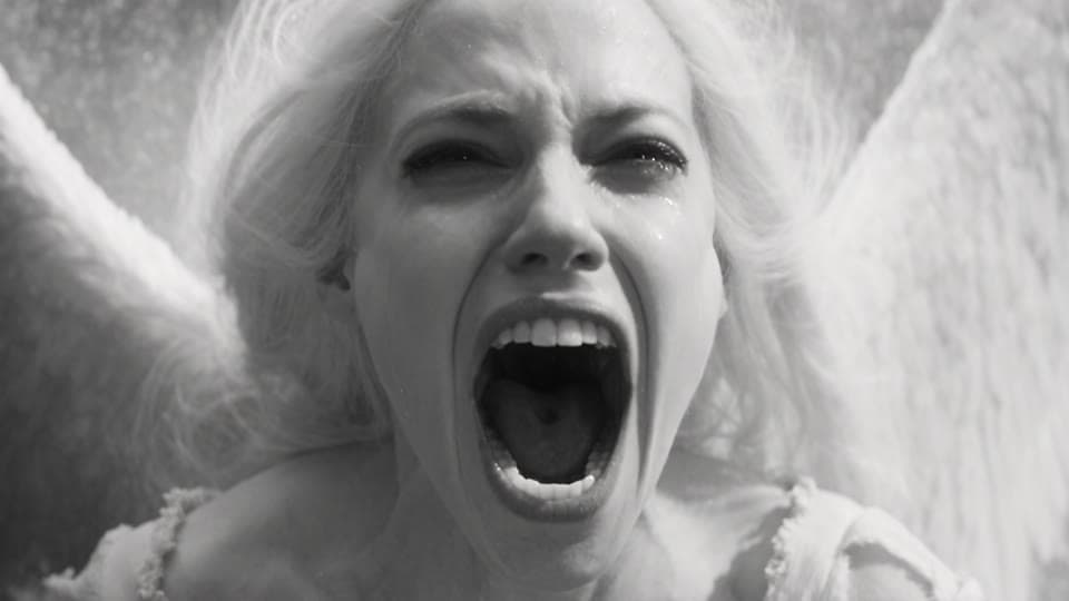 Shot 13: Her scream of rage and grief. The film ends on it.