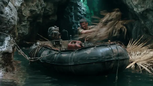 Frame from The Drone and the Pit of the Dead
