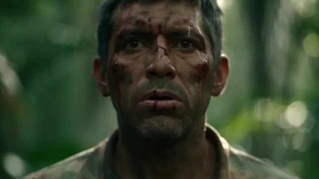 Frame from The Escape — Jungle, Lagoon, and Open Sea