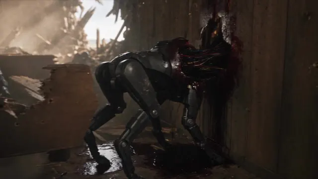 Frame from the film