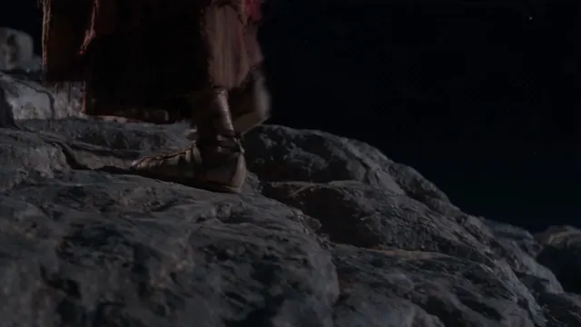 Frame from ACT I — THE KISS: Moses on Nebo