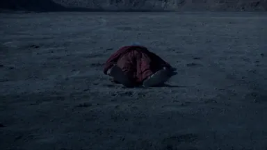 Frame from ACT II — THE CLAIM: The Prosecutor Arrives