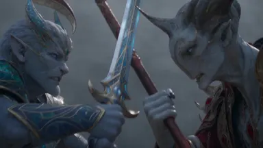 Frame from ACT II — THE CLAIM: The Prosecutor Arrives