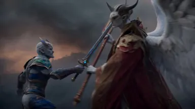 Frame from ACT II — THE CLAIM: The Prosecutor Arrives