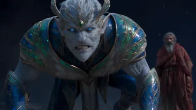 Frame from ACT II — THE CLAIM: The Prosecutor Arrives