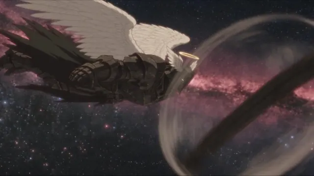 Frame from The Battle — Hall and Starfield