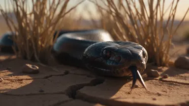 Frame from The Wilderness Temptation